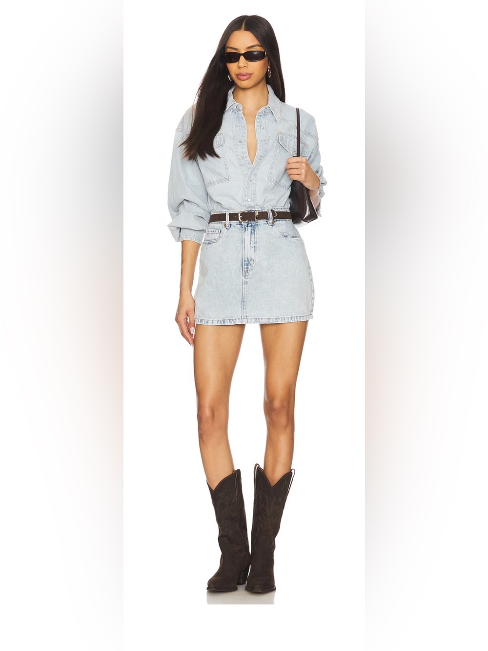 NWT!! Blank NYC/Light Wash Denim Dress/ Medium